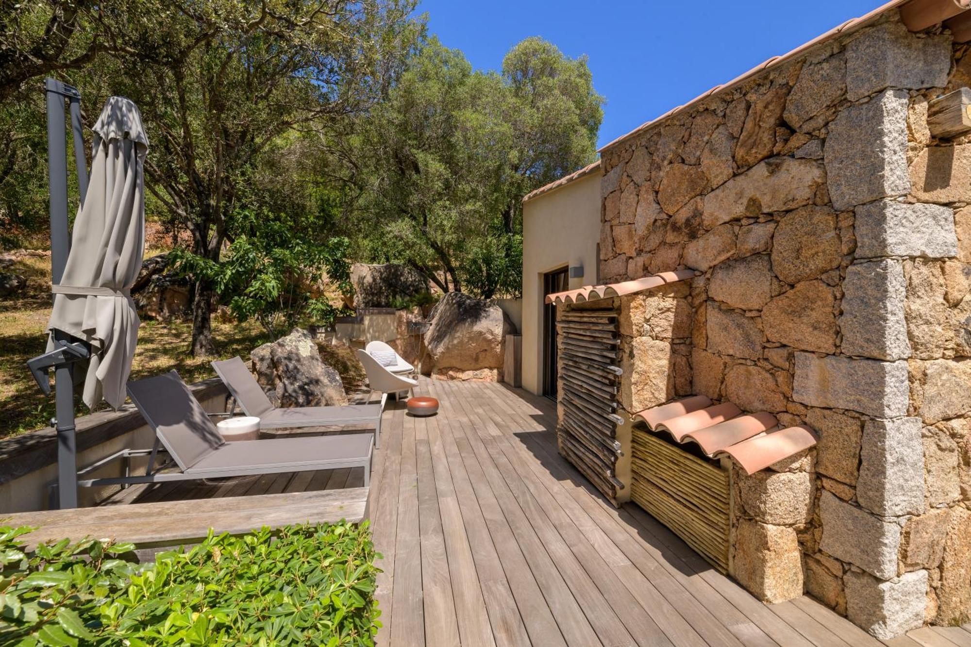 Hotel Les Bergeries De Palombaggia Porto Vecchio Exterior foto