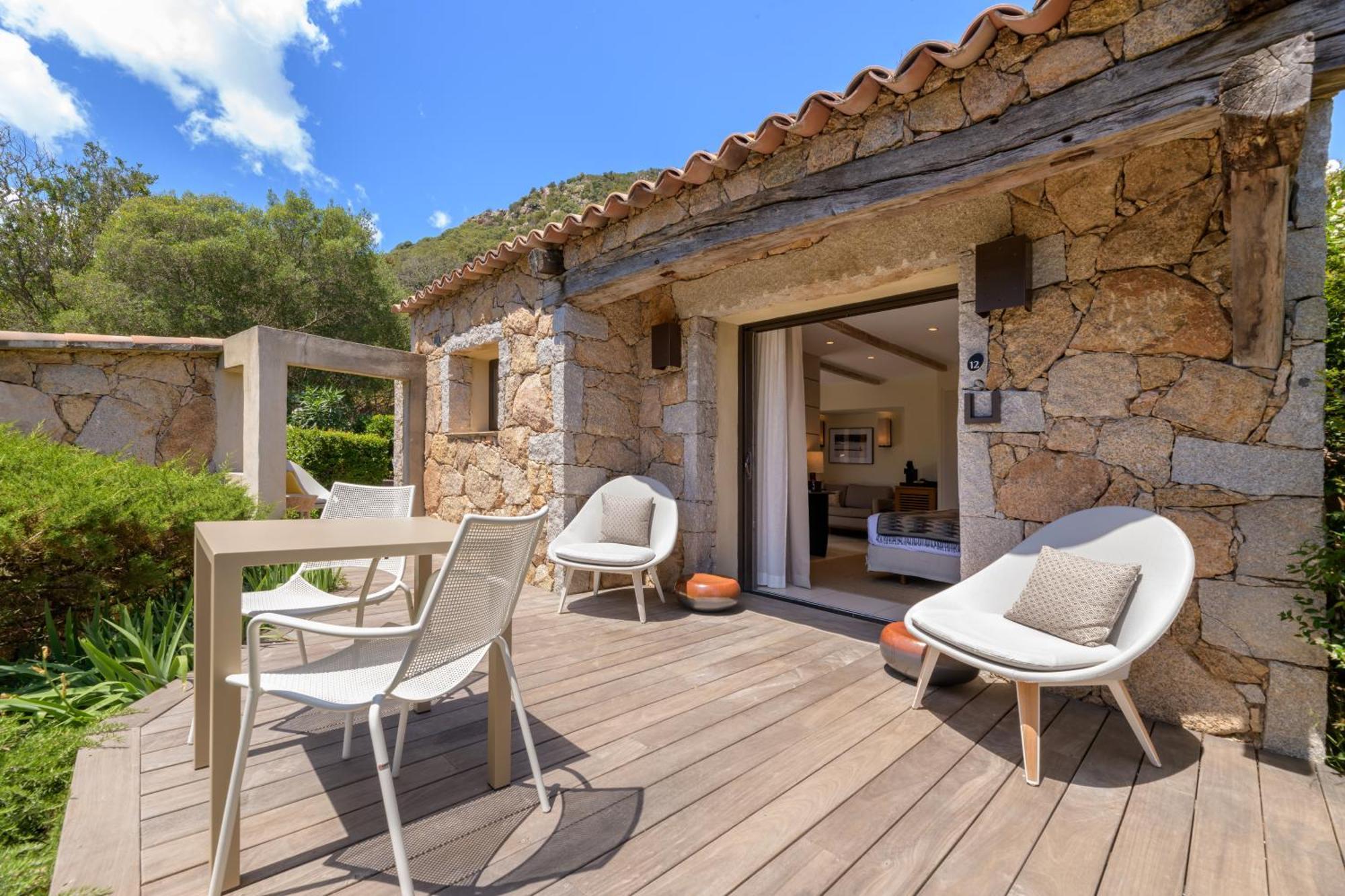 Hotel Les Bergeries De Palombaggia Porto Vecchio Exterior foto
