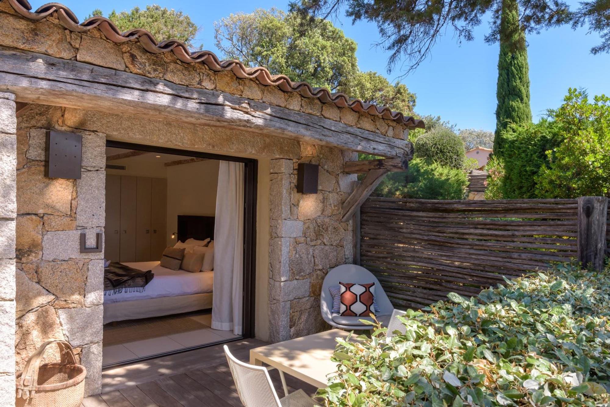 Hotel Les Bergeries De Palombaggia Porto Vecchio Exterior foto